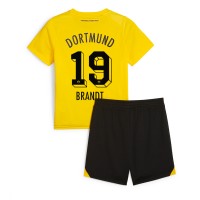 Borussia Dortmund Julian Brandt #19 Hemmatröja Barn 2023-24 Kortärmad (+ Korta byxor)